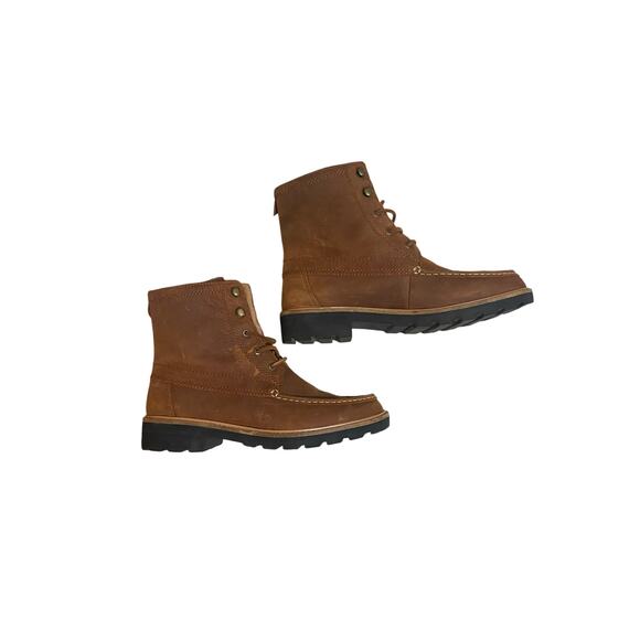 Sperry Women’s Boots STS83838 Brown Leather Lug Size 8.5 - Picture 6 of 8